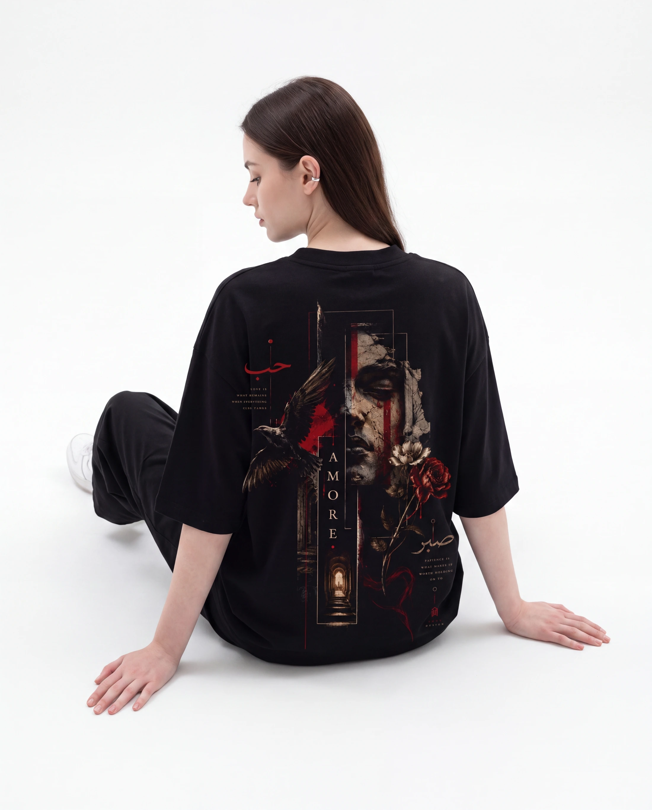 AMORE tee — back print